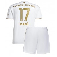 Bayern Munich Sadio Mane #17 Fotballklær Bortedraktsett Barn 2022-23 Kortermet (+ korte bukser)